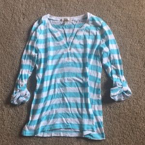 Banana Republic 3/4 sleeve shirt